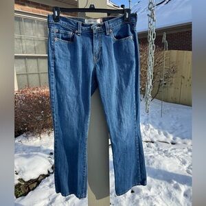 Women’s Levis 515~Size 10M~Blue Denim Jeans~Bootcut~5 Pocket Design~Mid Rise~TUC